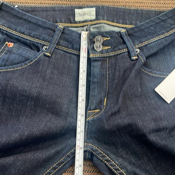 Hudson Jeans Collin Skinny Jeans Dark Wash Style NHWM422DHA Size 26 NWT - Picture 14 of 16